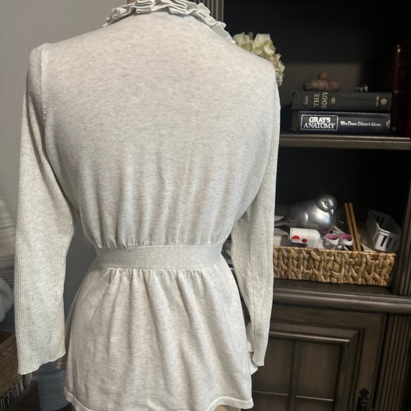 The Limited Ruffle Trim jacket Robe - Picture 2 of 4